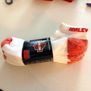 Harley-Davidson 4-pairs of All-Weather anklets socks Large     #8, S6